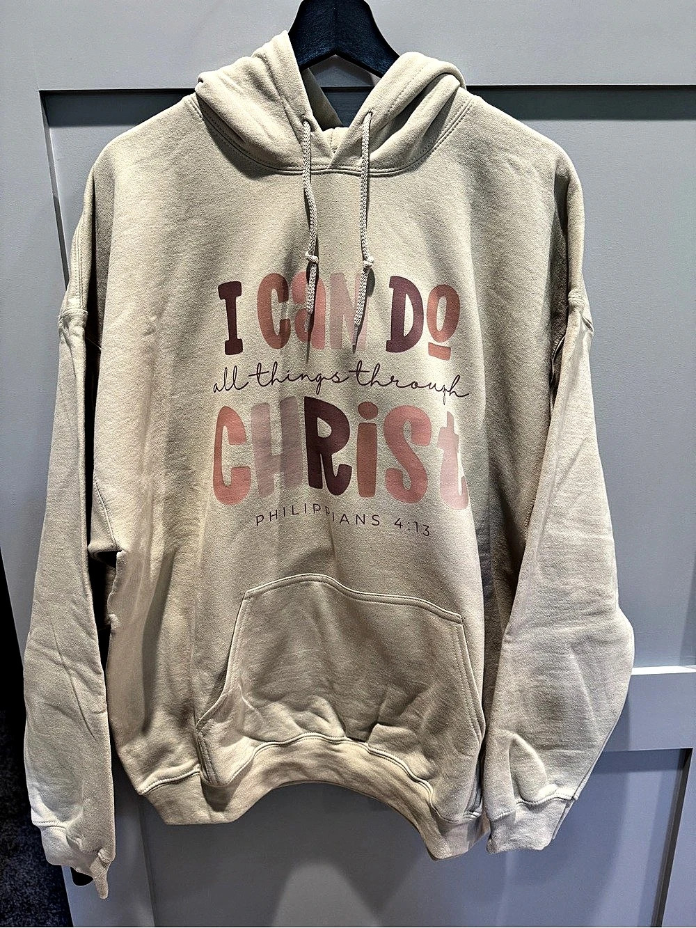 Gildan Heavy Blend Hoodie Graphic Hoodie Cream XL NWOT